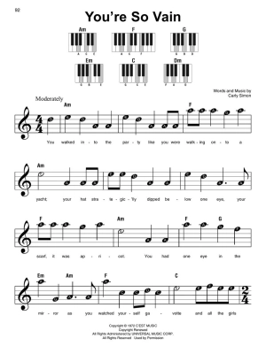 The 1970s: Super Easy Songbook - Easy Piano - Book