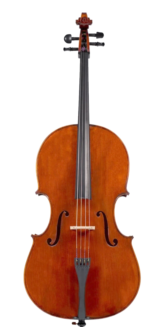 LMC305 4/4 Cello Outfit with Bag and Carbon Bow - Montagnana