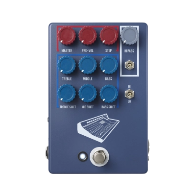 JHS Pedals - Colour Box V2 Preamp Pedal - 10th Anniversary