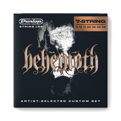 Dunlop - Behemoth Artist-Selected Custom Guitar 7-String Set (11-62)