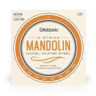 EJ67 - Nickel Mandolin Strings Medium 11-39