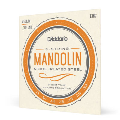 DAddario - EJ67 - Nickel Mandolin Strings Medium 11-39