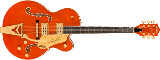 Gretsch Guitars - Nashville Hollow Body with String-Thru Bigsby and Gold Hardware, Ebony Fingerboard - Orange Stain