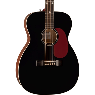 Nick 13 Outlaw Heart Signature Grand Concert Acoustic Guitar - Black