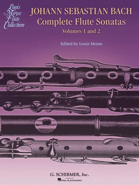 Bach Complete Flute Sonatas - Volumes 1 and 2