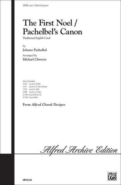 The First Noel / Pachelbel\'s Canon - Clawson - TBB