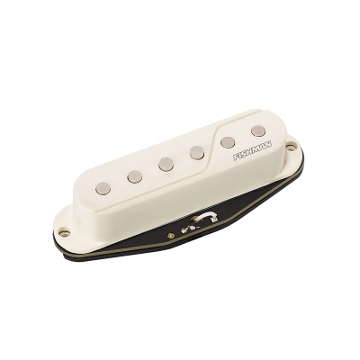 Fishman - Fluence Single-Width Active Pickup - Black/White