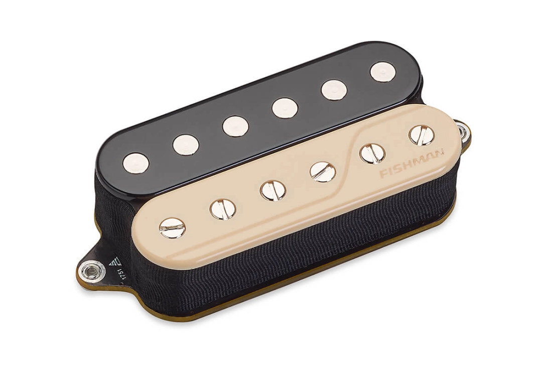 Fluence Open Core Classic 6-String Humbucker Pickup, Bridge - Zebra