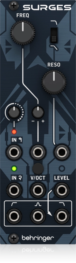 Surges “Liquid” Multi-Mode Filter for Eurorack