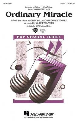 Hal Leonard - Ordinary Miracle