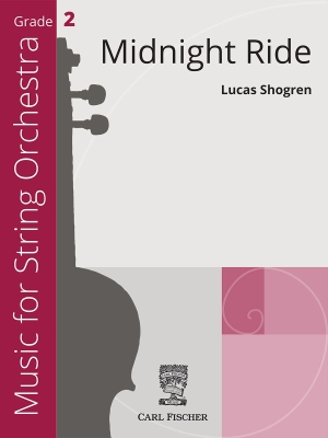 Carl Fischer - Midnight Ride - Shogren - String Orchestra - Gr. 2