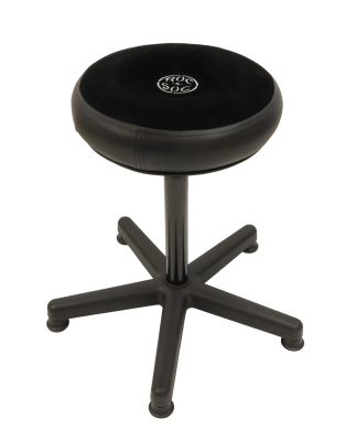 Roc N Soc - Lunar Series Round Seat Extended Gas Throne - Black