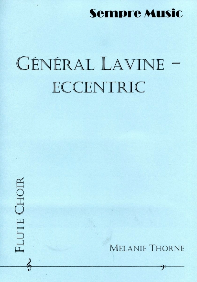 General Lavine: Eccentric - Debussy/Thorne - Flute Choir - Score/Parts