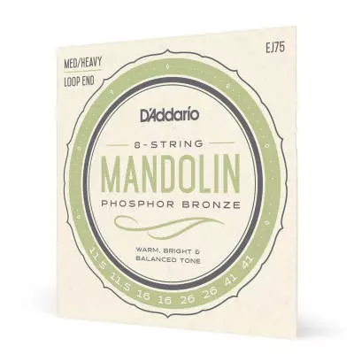 DAddario - EJ75 - Mandolin Phosphor Bronze Med/Heavy 11.5-41
