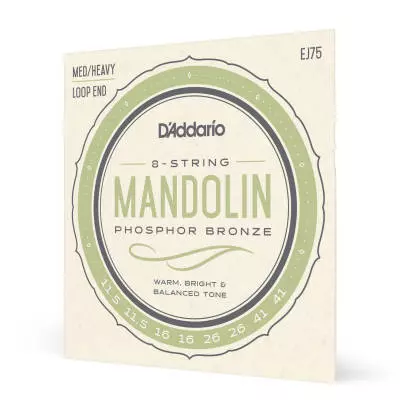 EJ75 - Mandolin Phosphor Bronze Med/Heavy 11.5-41