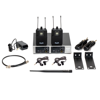 Dual Wireless In Ear Monitor System