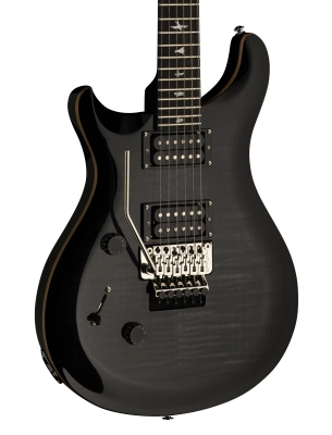 SE Custom 24 Floyd Electric Guitar Left-Handed - Charcoal Burst