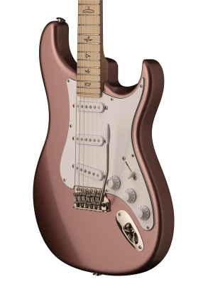 John Mayer Signature Silver Sky Electric Guitar, Maple Fretboard with Gigbag - Midnight Rose