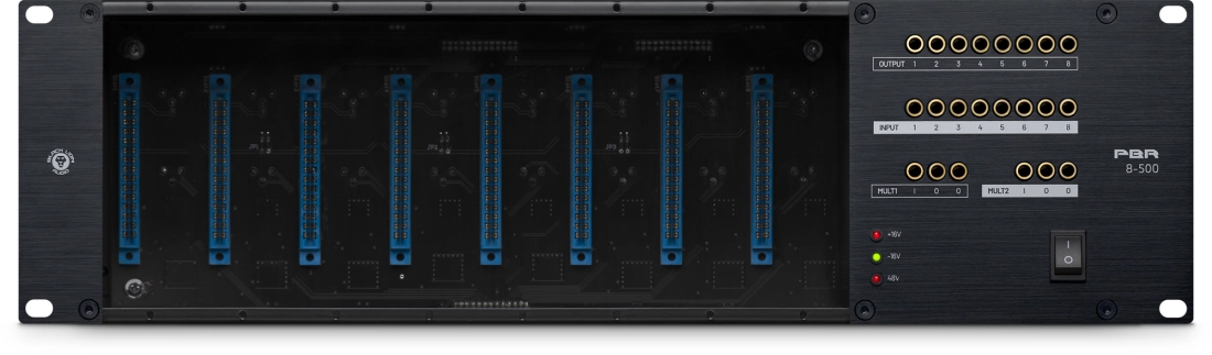 PBR 8-500 Series Rack with Patchbay