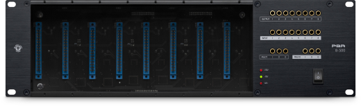 Black Lion Audio - PBR 8-500 Series Rack with Patchbay