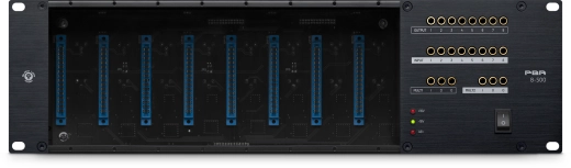 Black Lion Audio - PBR 8-500 Series Rack with Patchbay