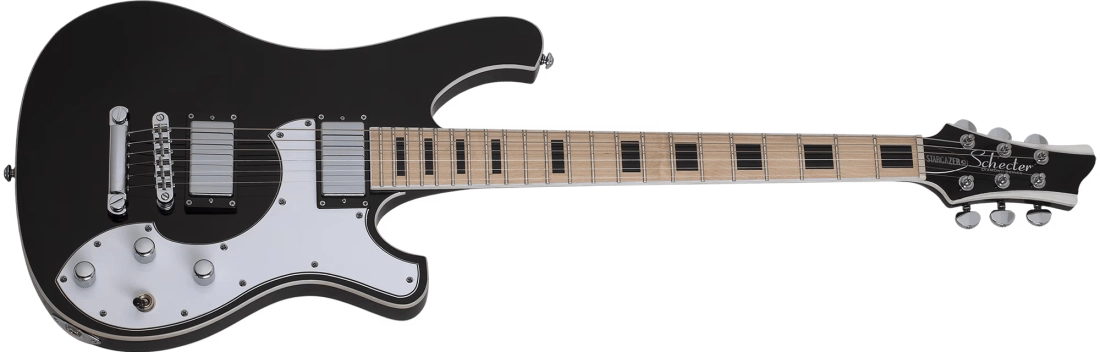 Stargazer-6 Electric Guitar - Gloss Black