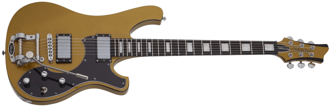 Stargazer-6 Vibrato Electric Guitar - Metallic Gold