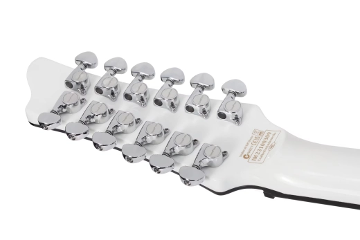 Stargazer-12 12 String Electric Guitar - Gloss White