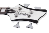 Stargazer-4 Electric Bass - Gloss White