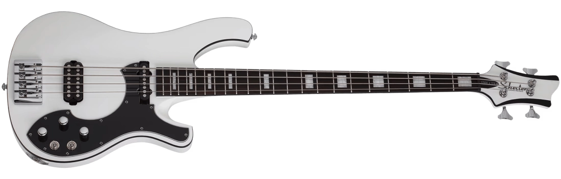 Stargazer-4 Electric Bass - Gloss White