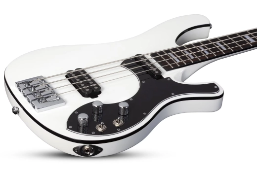 Stargazer-4 Electric Bass - Gloss White