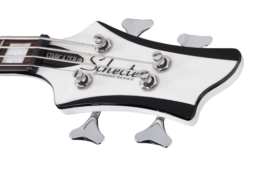 Stargazer-4 Electric Bass - Gloss White