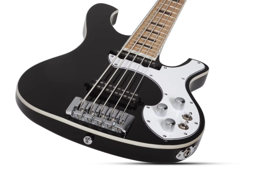 Stargazer-5 5-String Electric Bass - Gloss Black