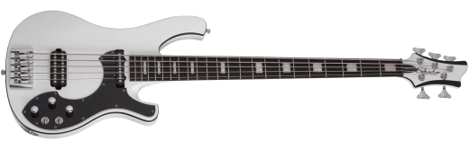 Schecter - Stargazer-5 5-String Electric Bass - Gloss White