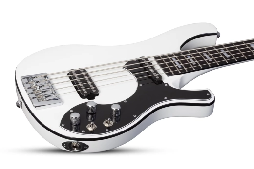 Stargazer-5 5-String Electric Bass - Gloss White