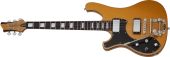 Schecter - Stargazer-6 Vibrato Electric Guitar - Metallic Gold (Left Handed)