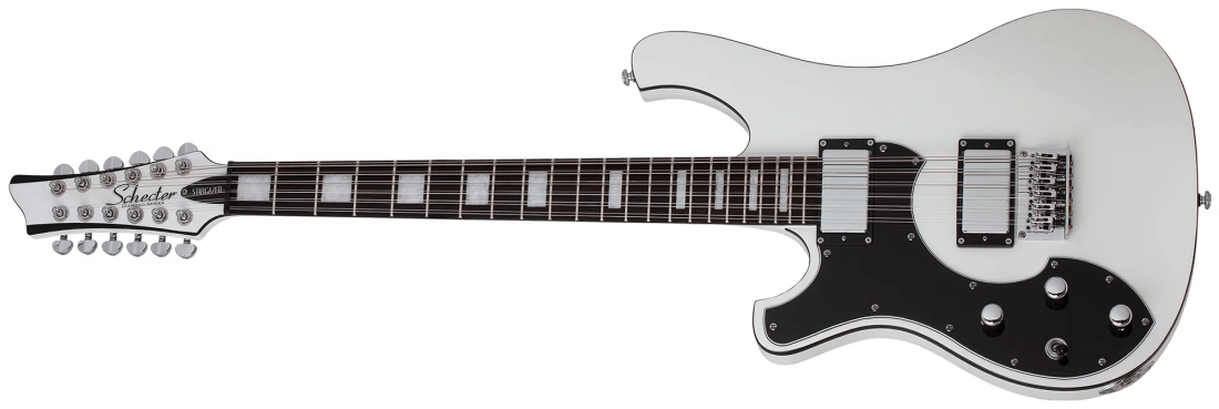 Stargazer-12 12-String Electric Guitar - Gloss White (Left Handed)