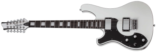 Schecter - Stargazer-12 12-String Electric Guitar - Gloss White (Left Handed)