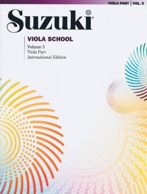 Suzuki Viola School, Volume 5 (International Edition) - Suzuki - Viola - Book