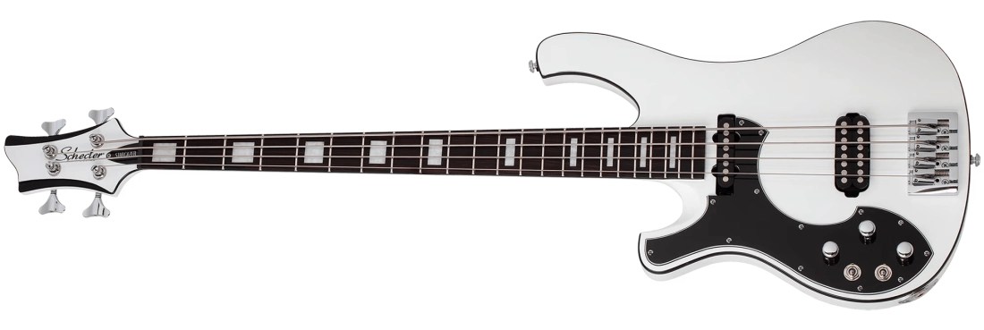 Stargazer-4 Electric Bass - Gloss White (Left Handed)