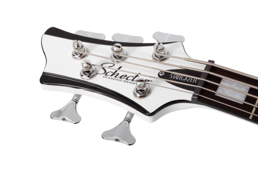 Stargazer-5 5-String Electric Bass - Gloss White (Left Handed)