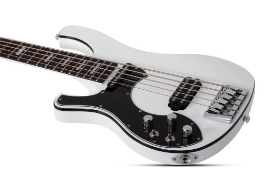 Stargazer-5 5-String Electric Bass - Gloss White (Left Handed)