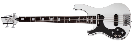 Schecter - Stargazer-5 5-String Electric Bass - Gloss White (Left Handed)