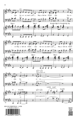 Kid on Christmas - Pentatonix/Trainor/Brymer - SATB