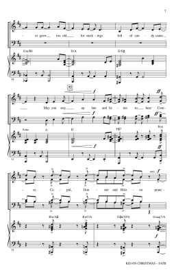 Kid on Christmas - Pentatonix/Trainor/Brymer - SATB