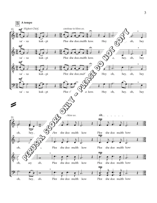 Prayer Song - Wallace - SATB