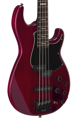 BB734A 4-String Electric Bass Guitar - Fired Red