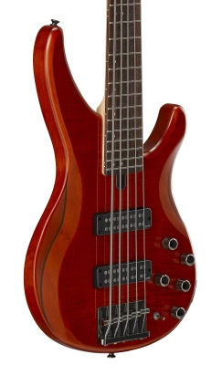 TRBX605FM 600 Series 5-String Bass Guitar - Caramel Brown