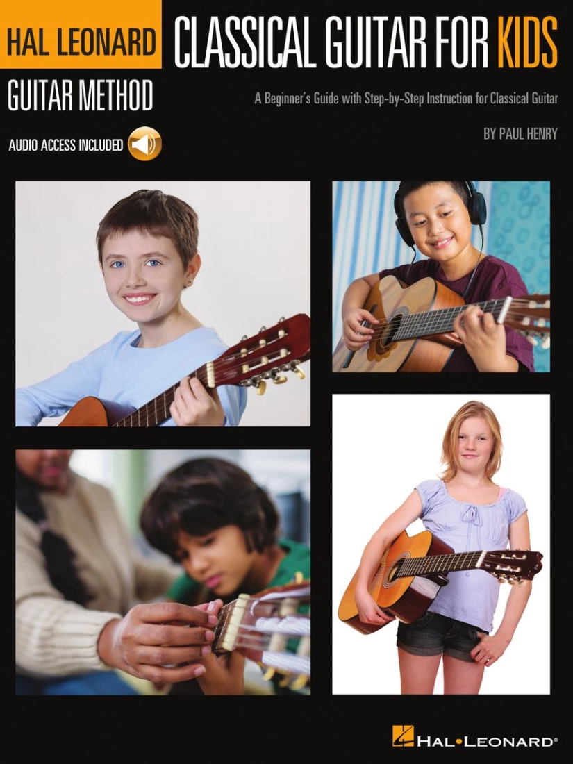 Classical Guitar for Kids - Henry - Classical Guitar - Book/Audio Online