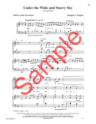 Simply TB: Concert Repertoire for TB Choirs - Book (Reproducible)